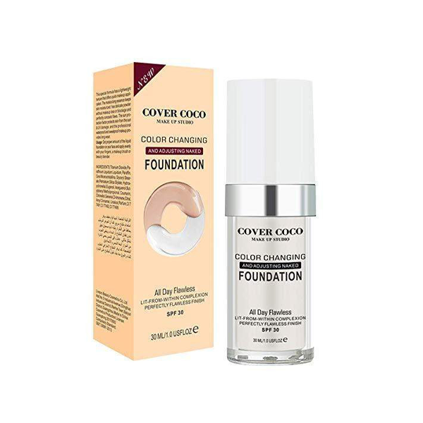 كريم أساس كوفر كوكو لتكييف تلقائي مع البشرة - 30 مل