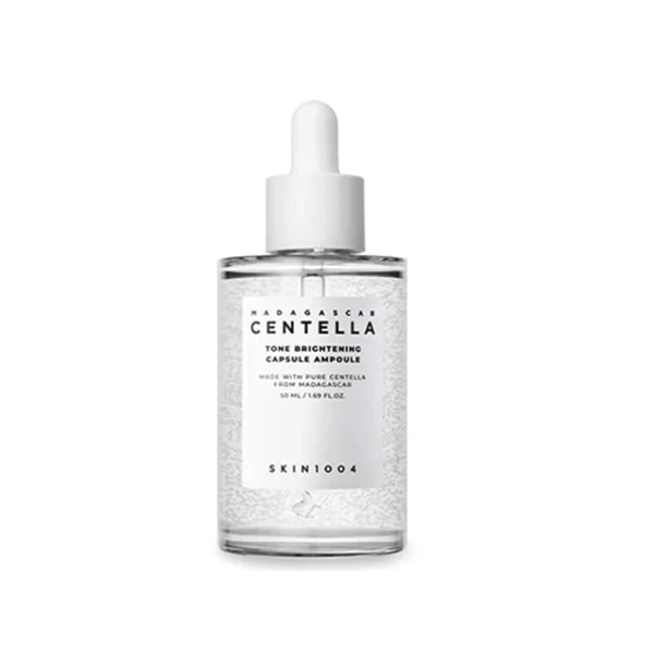 سكين1004 أمبولة مدغشقر سنتيلا لتفتيح وتوحيد لون البشرة بالكبسولات - 100مل